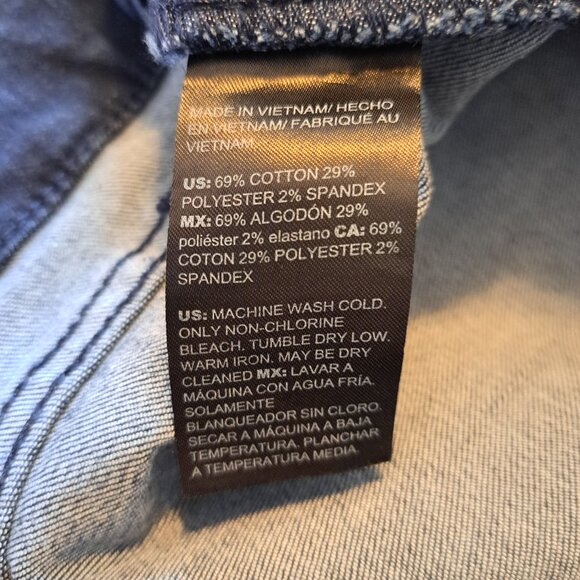 White House Black Market The Skinny Zebra Striped Jeans Size 4 - Picture 9 of 9